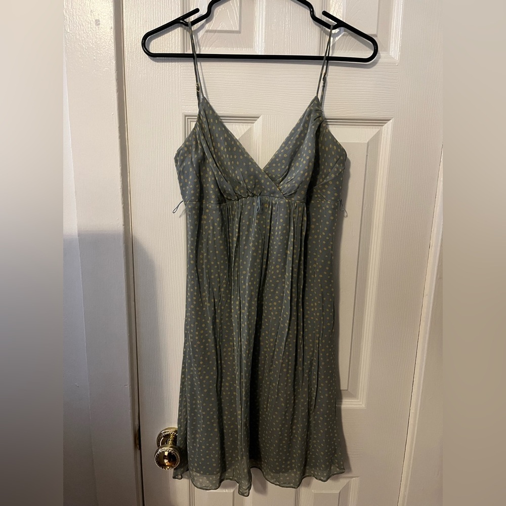 Betsy’s Johnson silk polka dot Y2K dress